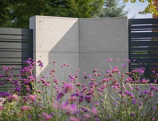 Architectural concrete fence Bolesławiec