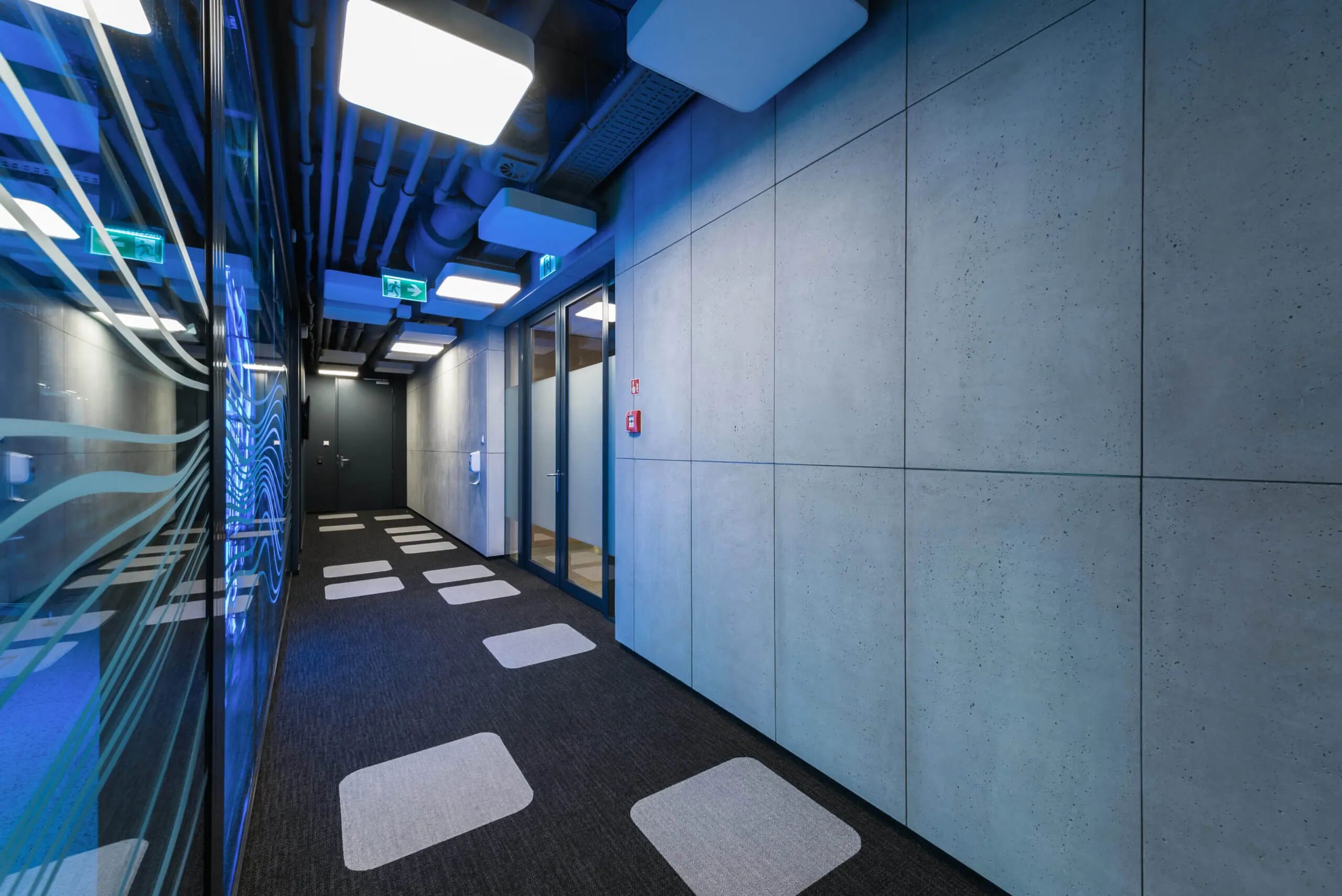 Architekturbeton — büro CISCO Kraków