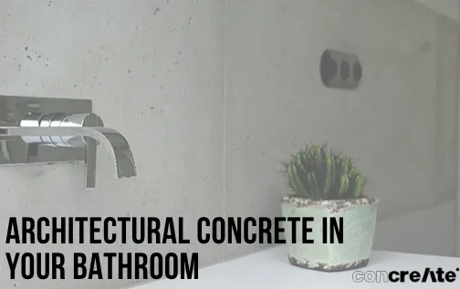 Architectural concrete — office CK Legal / Kraków