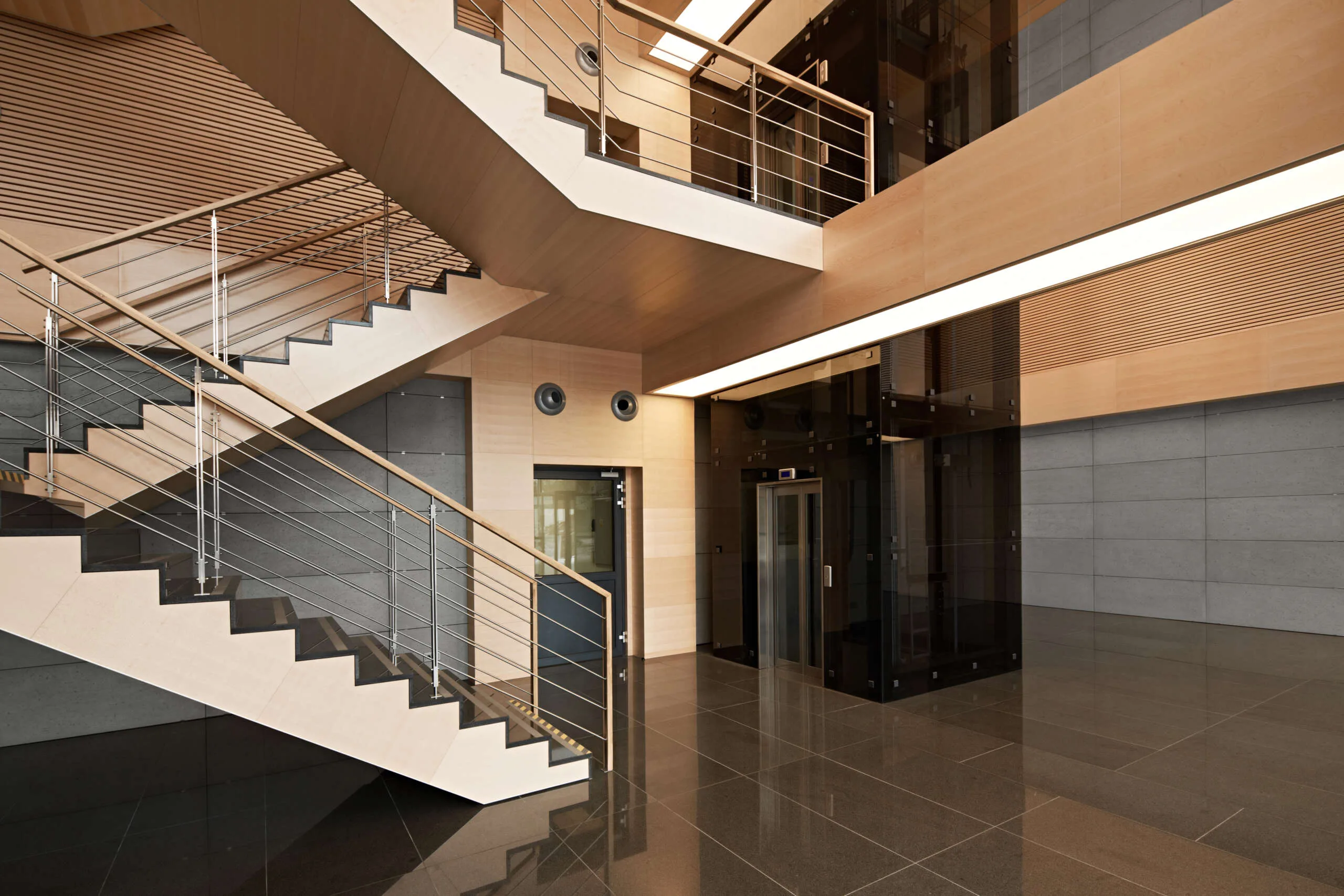 Architectural concrete — commercial spaces DTW / Kraków