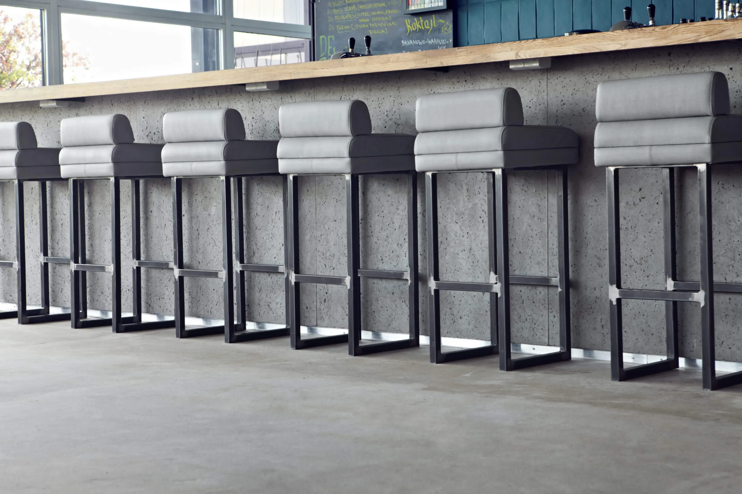 ConcreAte decorative concrete — project Forum Przestrzenie / Kraków