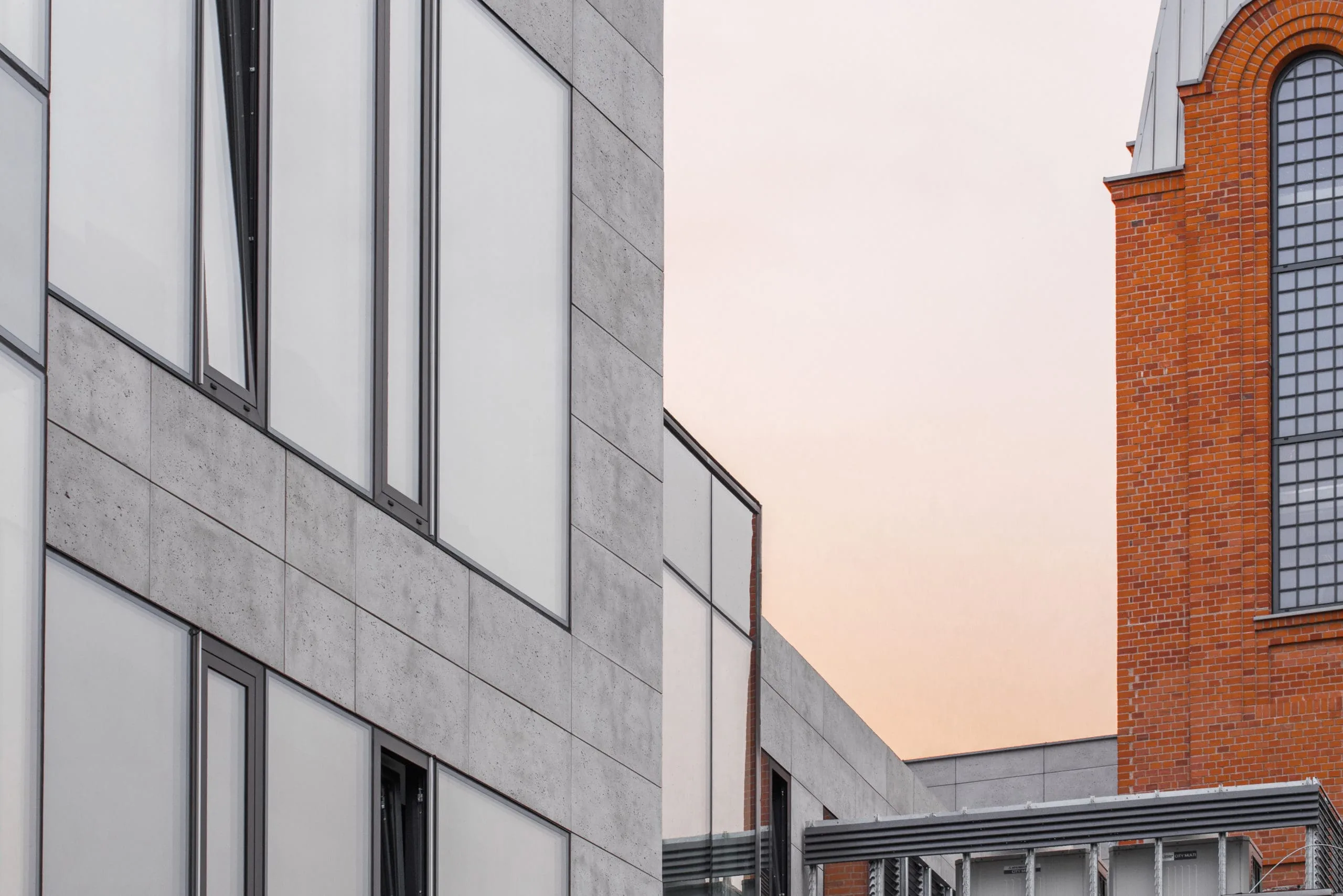 Architectural concrete — facade Hotel & Spa Fabryka Wełny / Pabianice