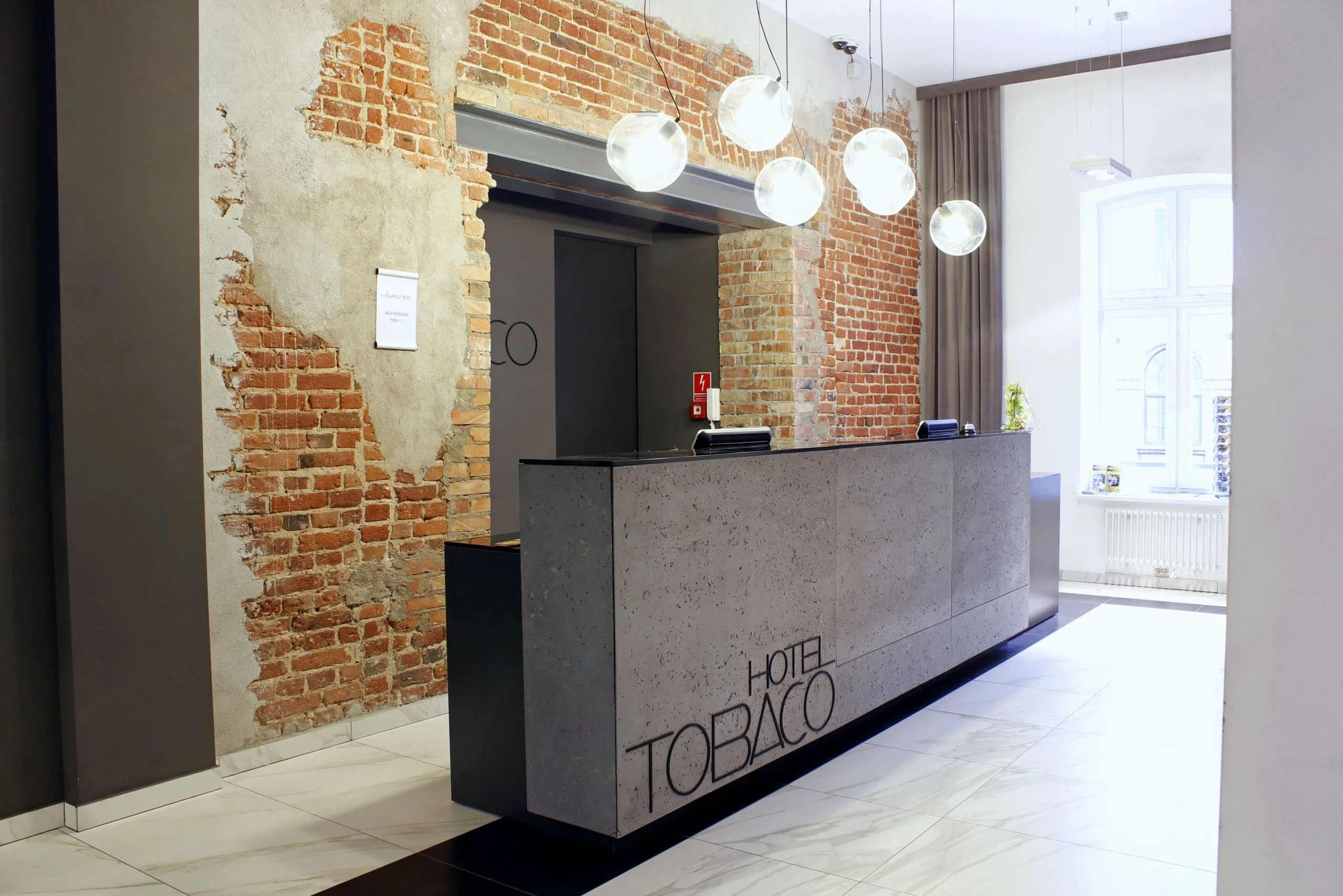 Hotel Tobaco / Łódź — Architekturbeton ConcreAte