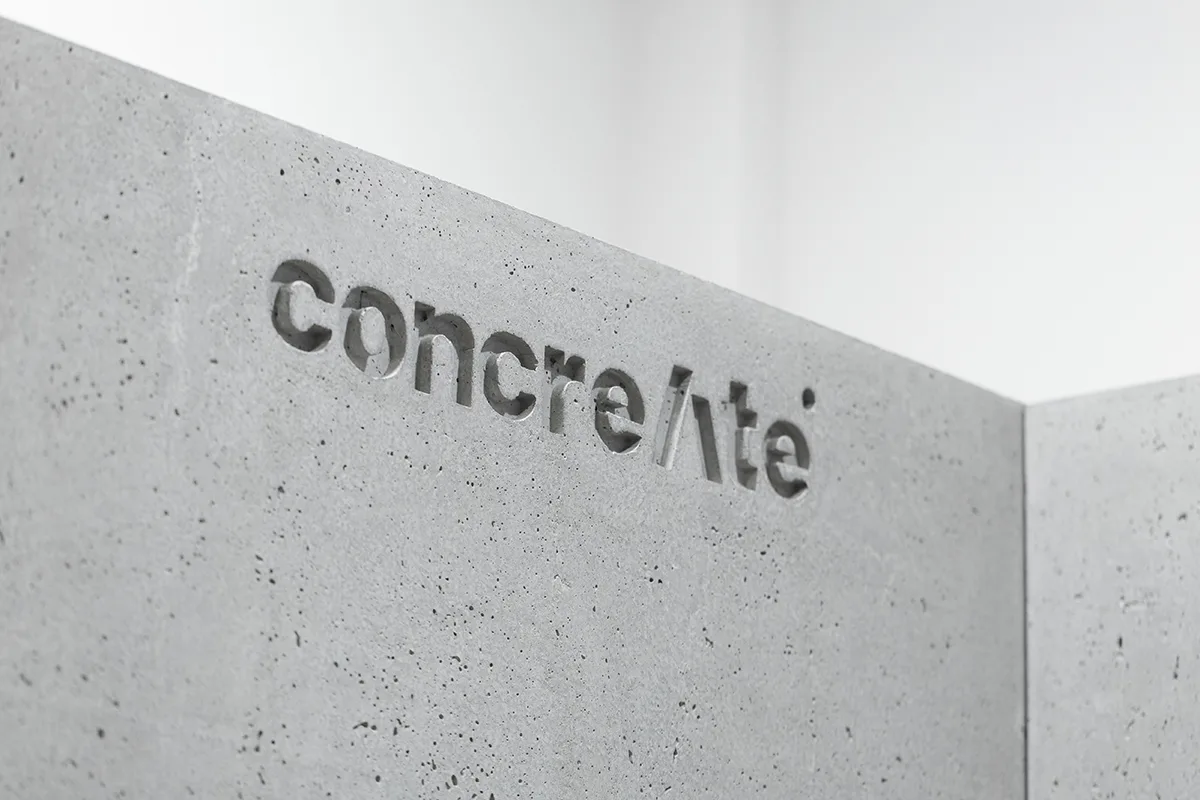 Architectural concrete walls concreAte common custom dimensions — Marthu Salon / Warszawa