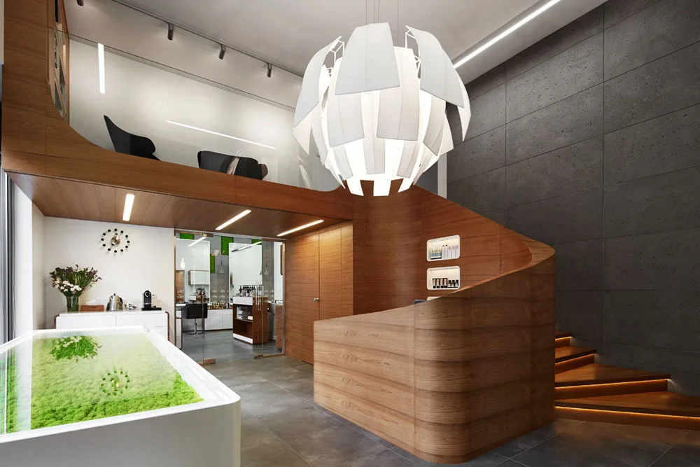 Architekturbeton — gewerberäume Moss / Kraków