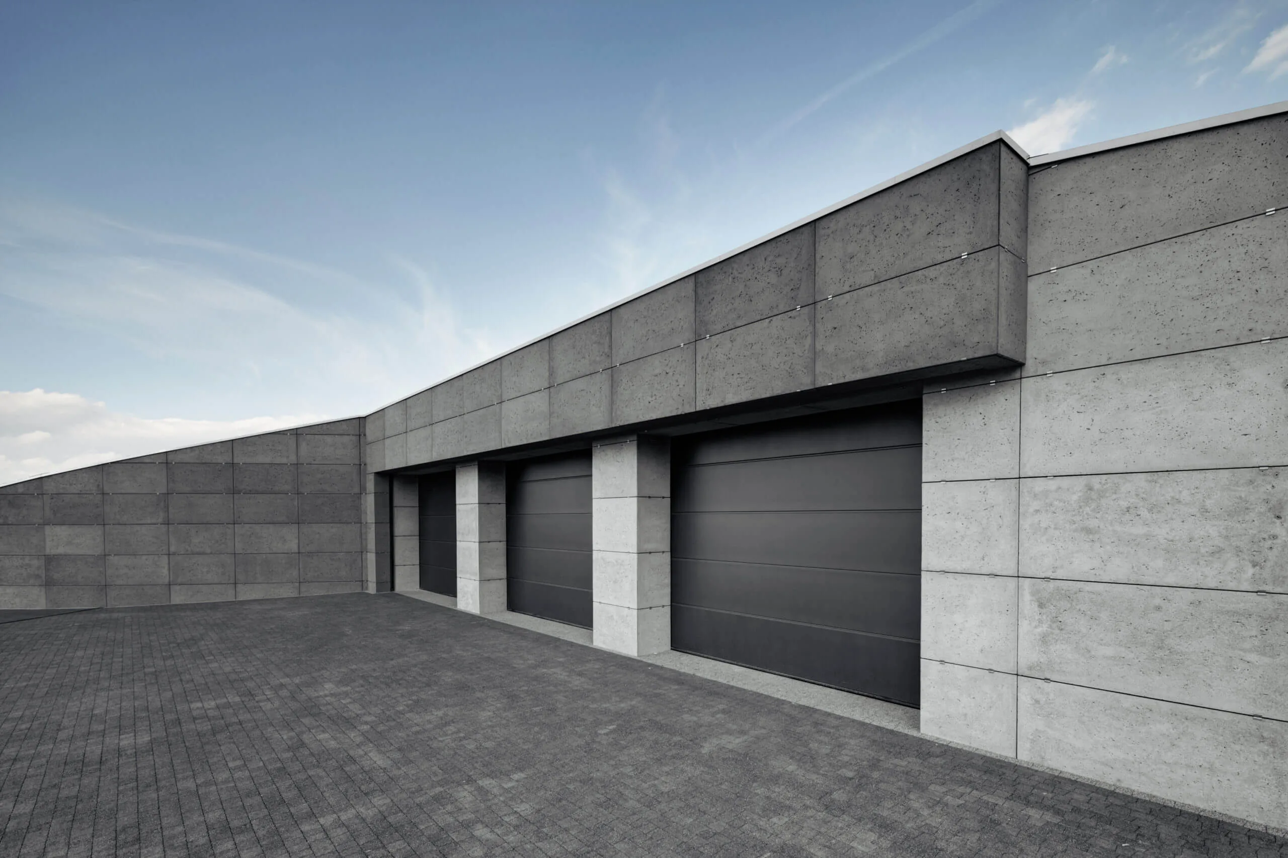 Beton dekoracyjny ConcreAte — realizacja Ogrodzenie / Kalwaria Zebrzydowska