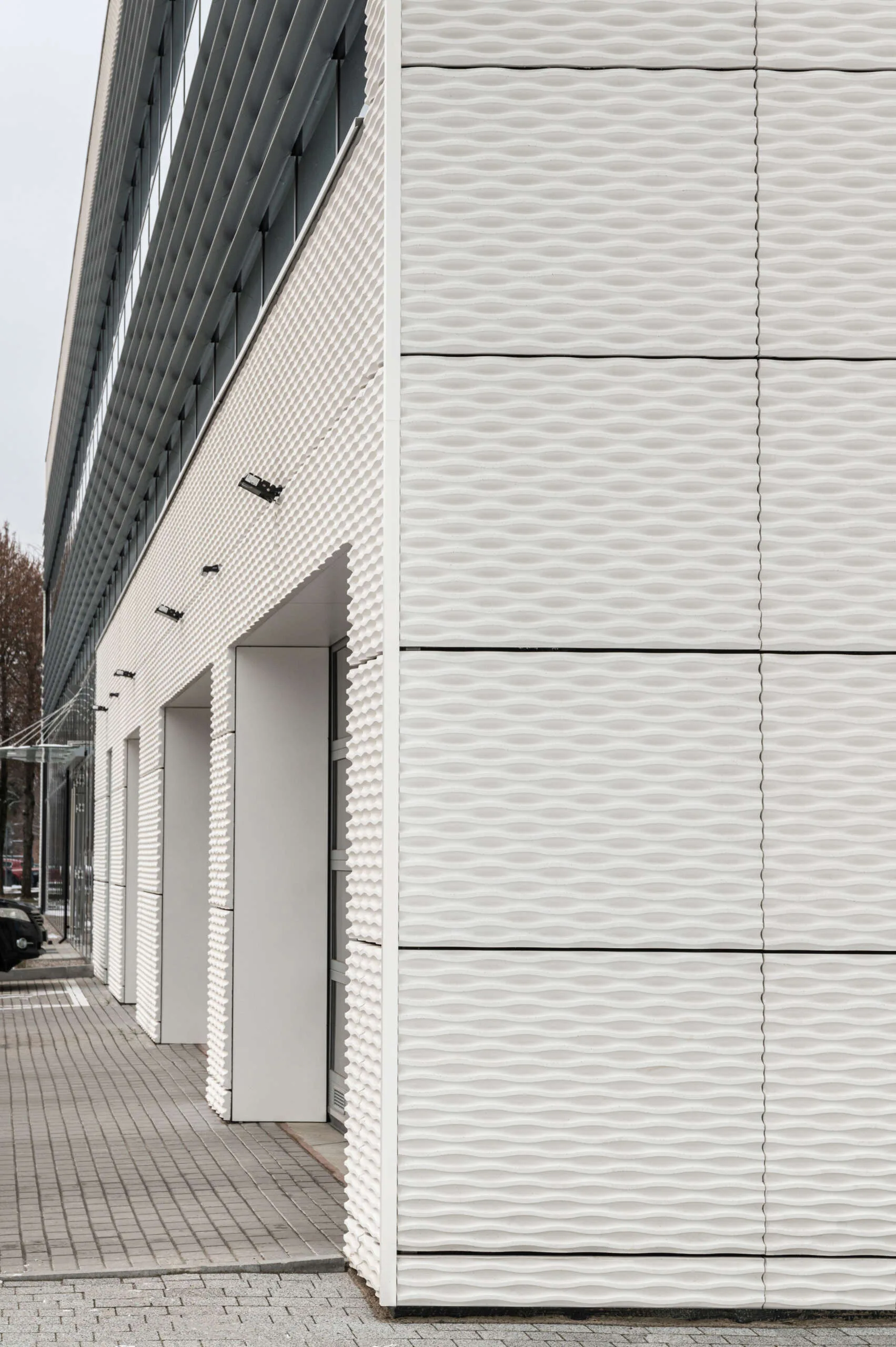 Architekturbeton — fassade PWiK / Olsztyn