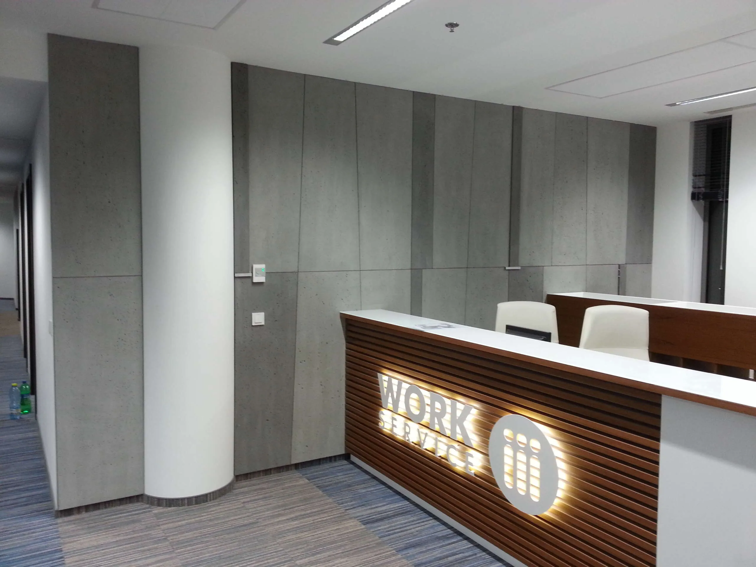 Work Service / Warszawa — Architekturbeton ConcreAte