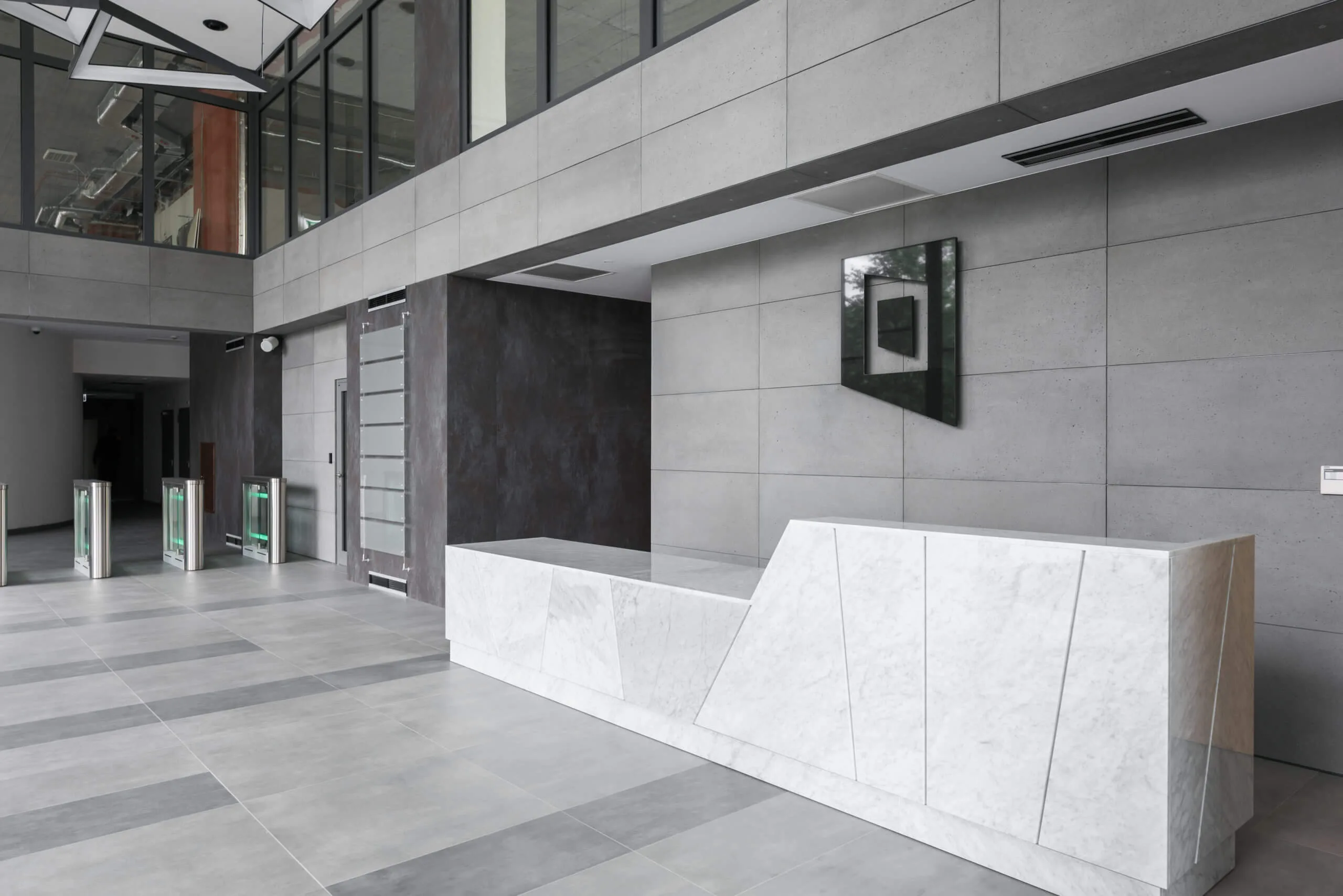 Concrete panels concreAte common — office Krakow