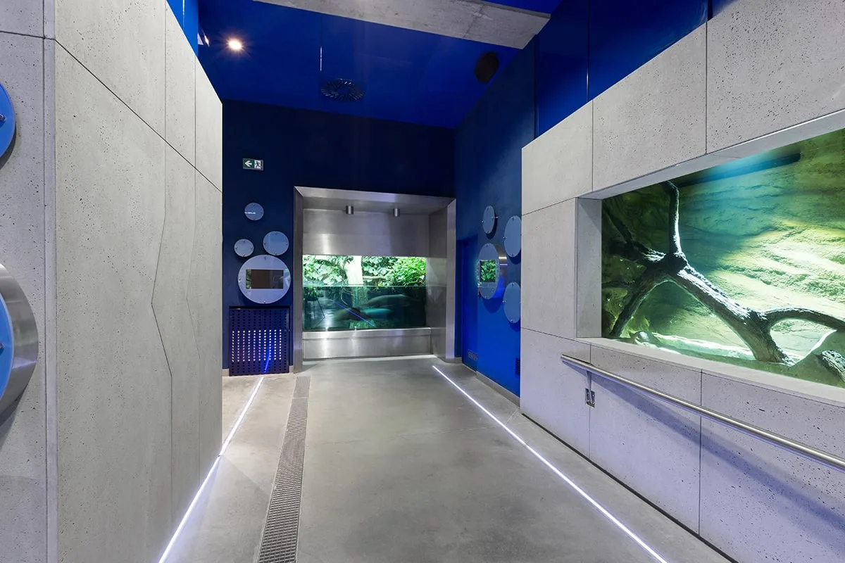 Architectural concrete — obiekty kultury ZOO / Warszawa